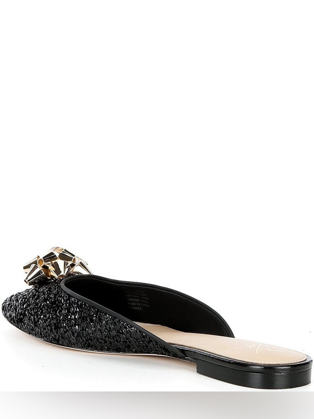 NWT Antonio Melani x The Nat Note Estrella Ornamented Bow Dress Mules Size 7M - Picture 4 of 13